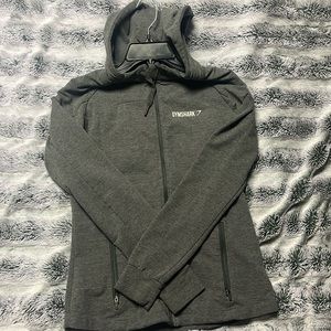 Gray small gymshark jacket